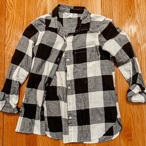 Old navy buffalo plaid button down